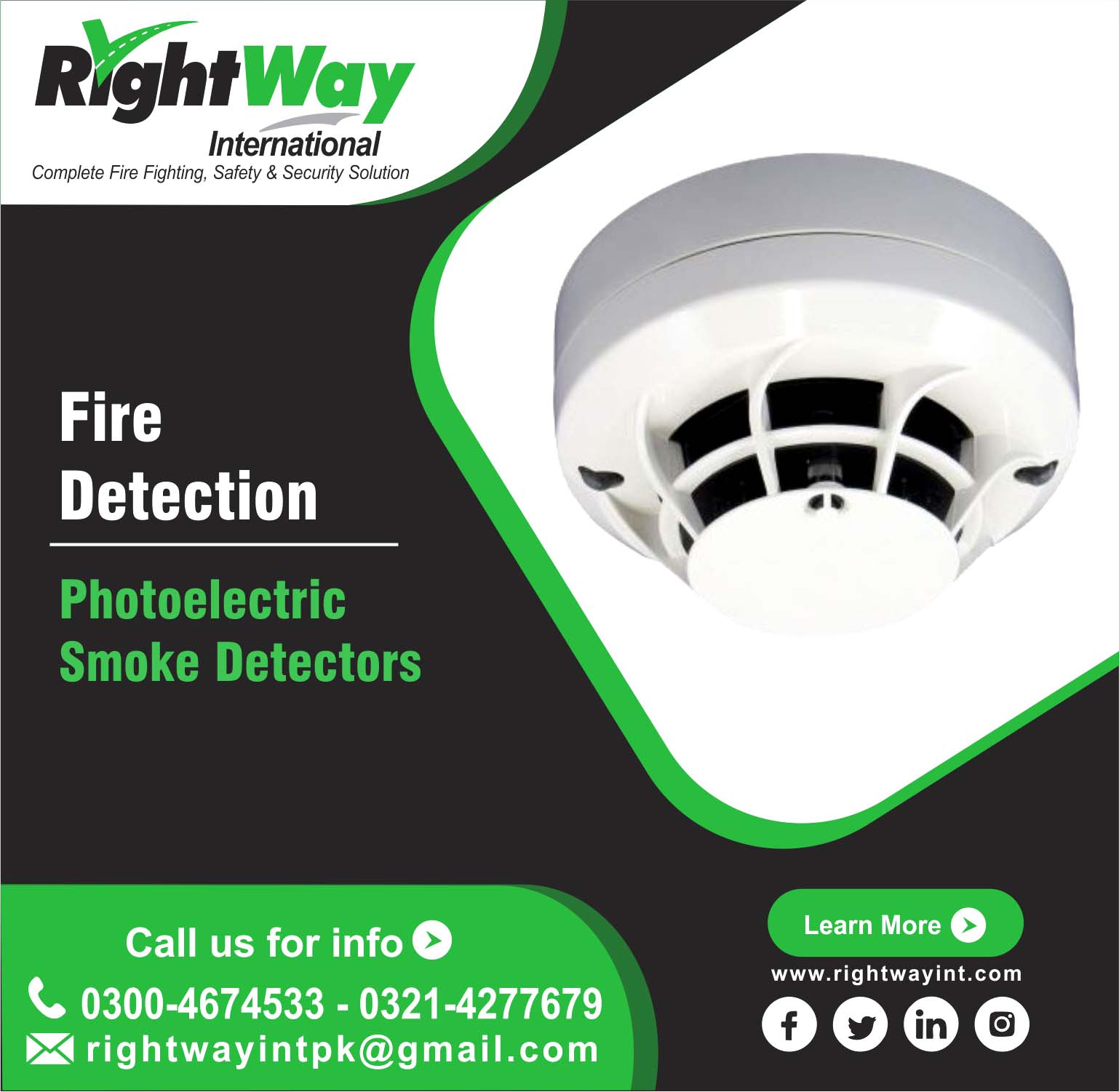 Multipurpose Photoelectric Smoke Detector