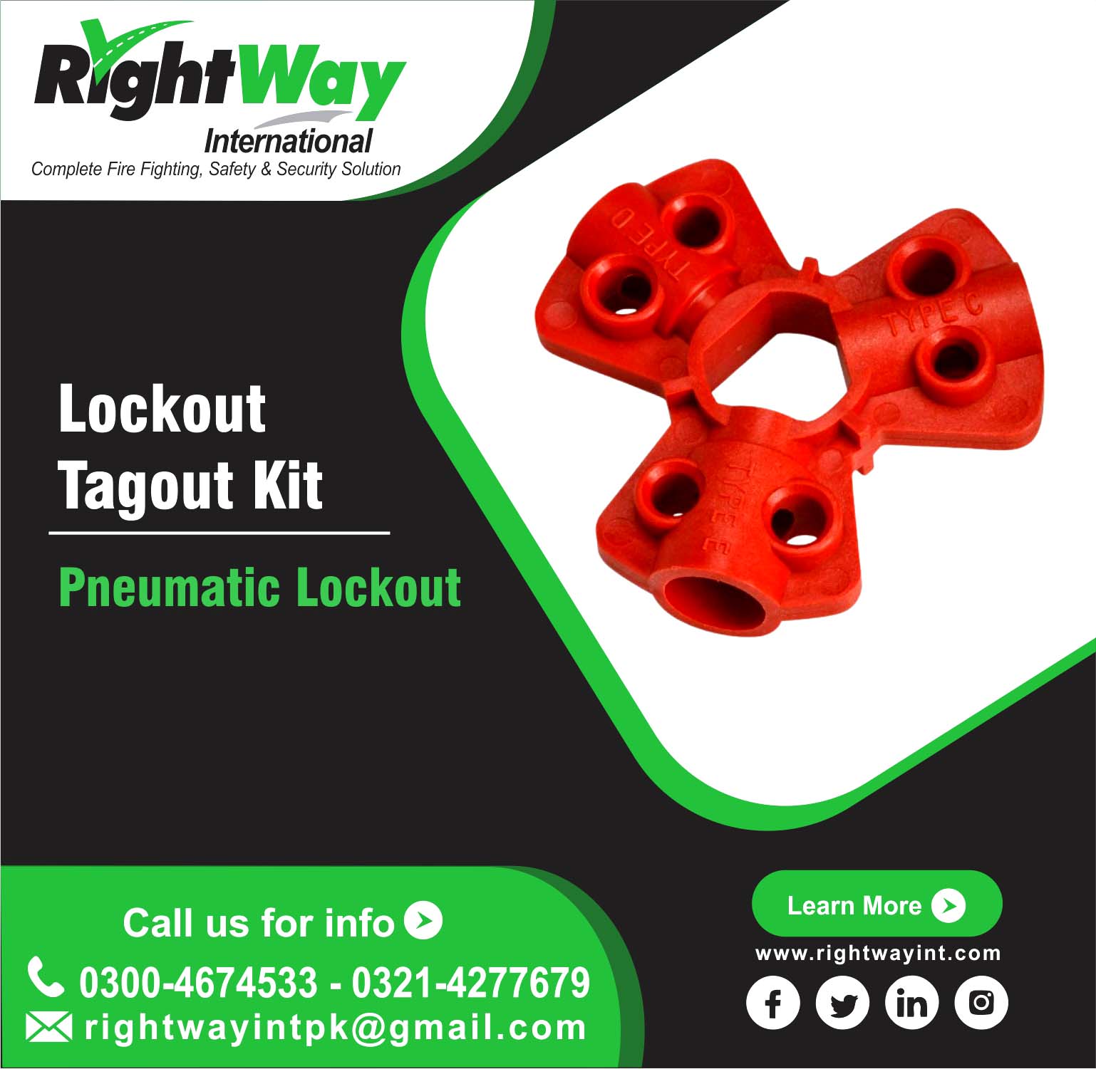 Pneumatic Lockout Point