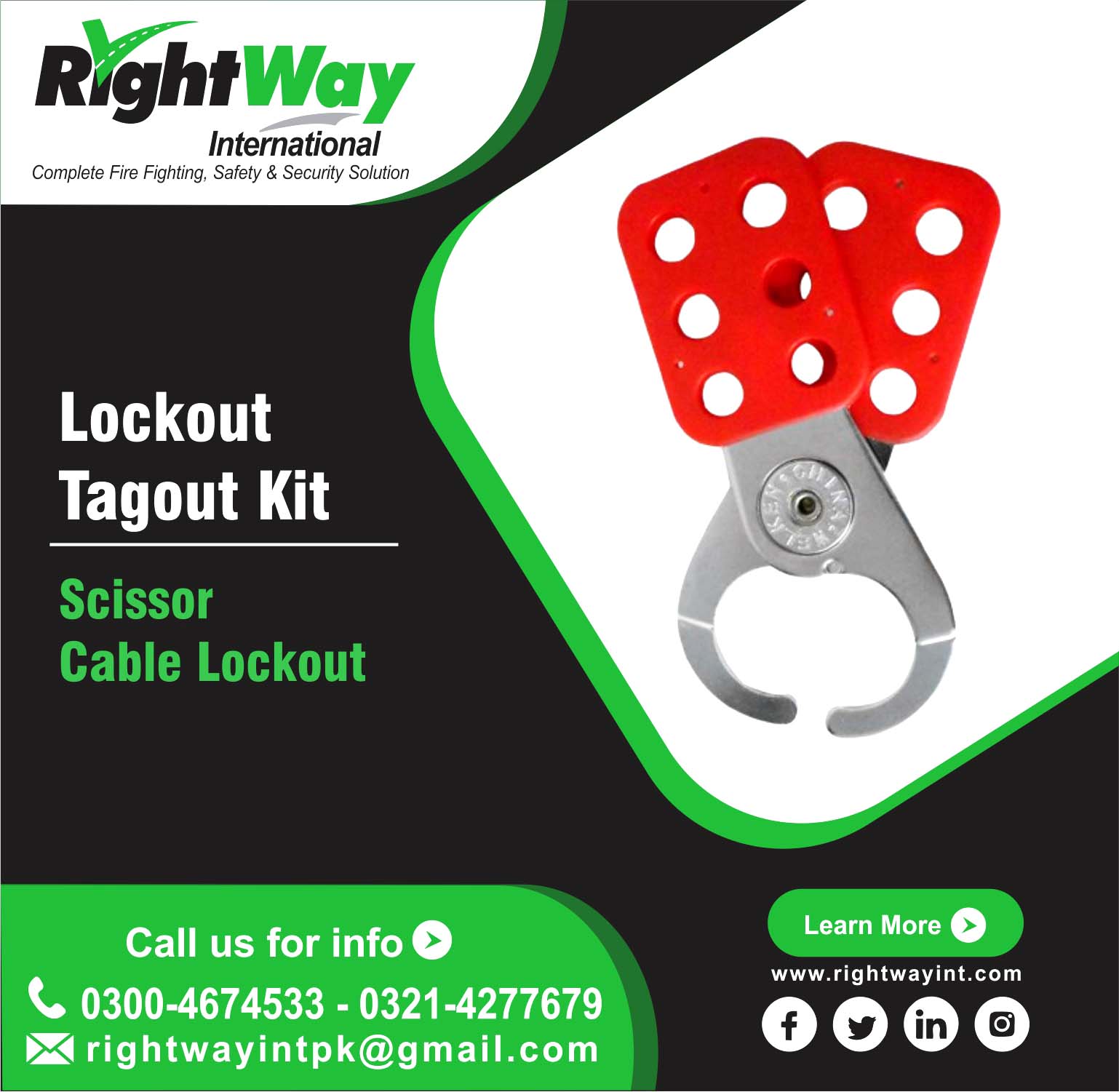 Scissor Cable Lockout