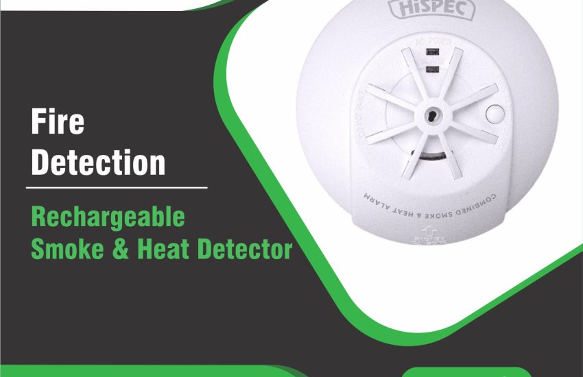 Rechargeable Smoke & Heat Detector