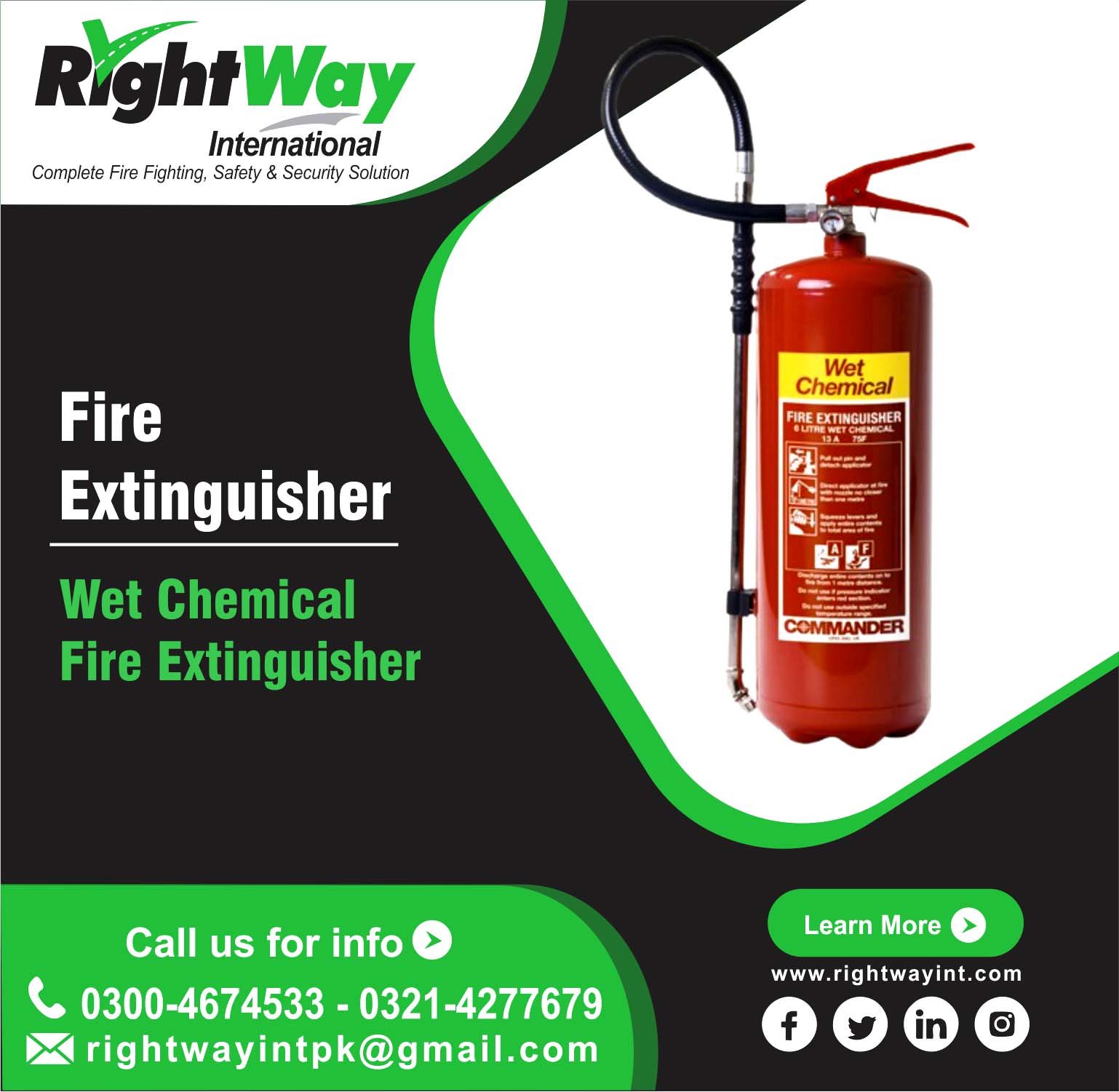 Wet Chemical Fire Extinguisher Cost