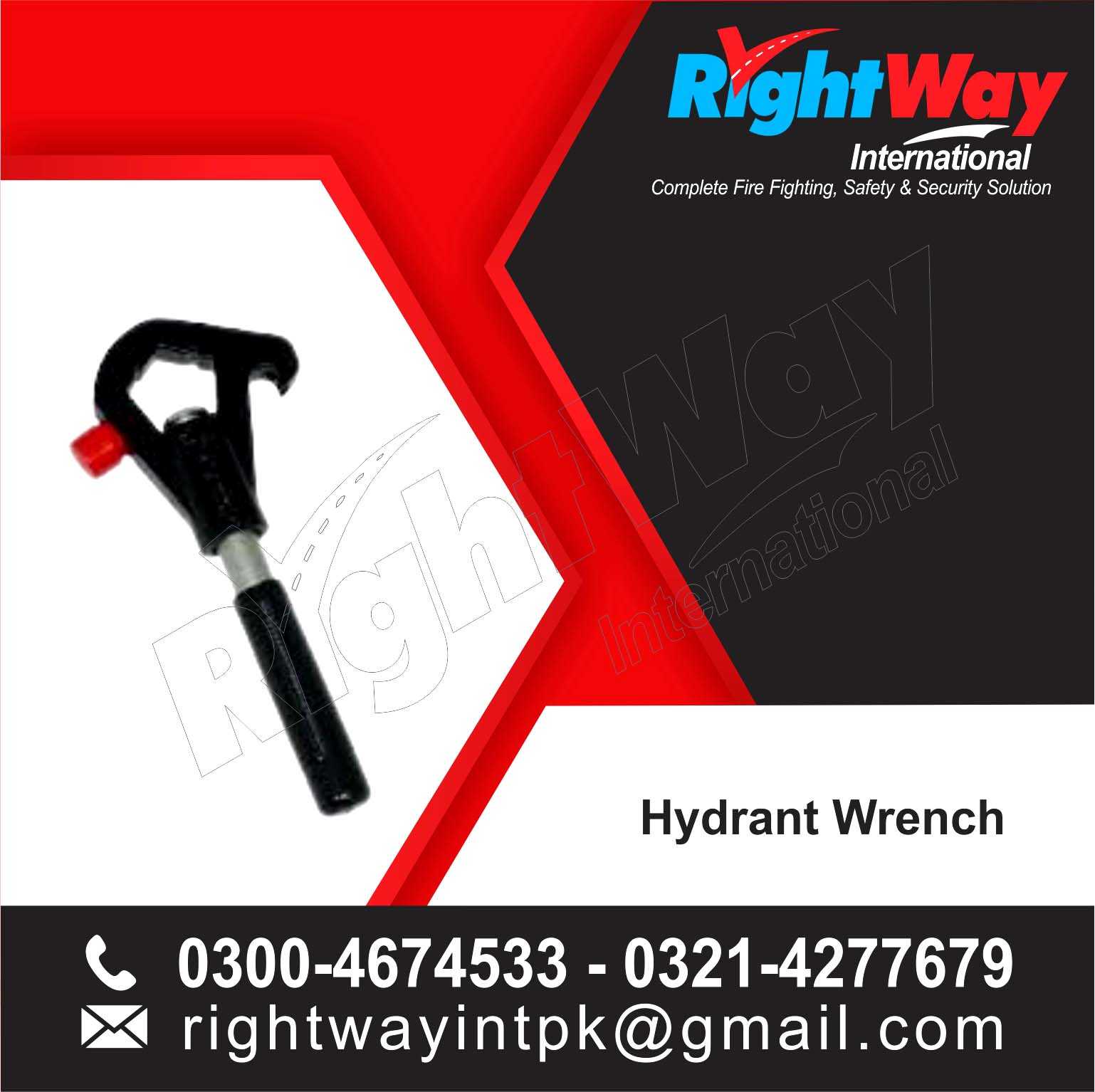 Adjustable Hydrant Wrench
