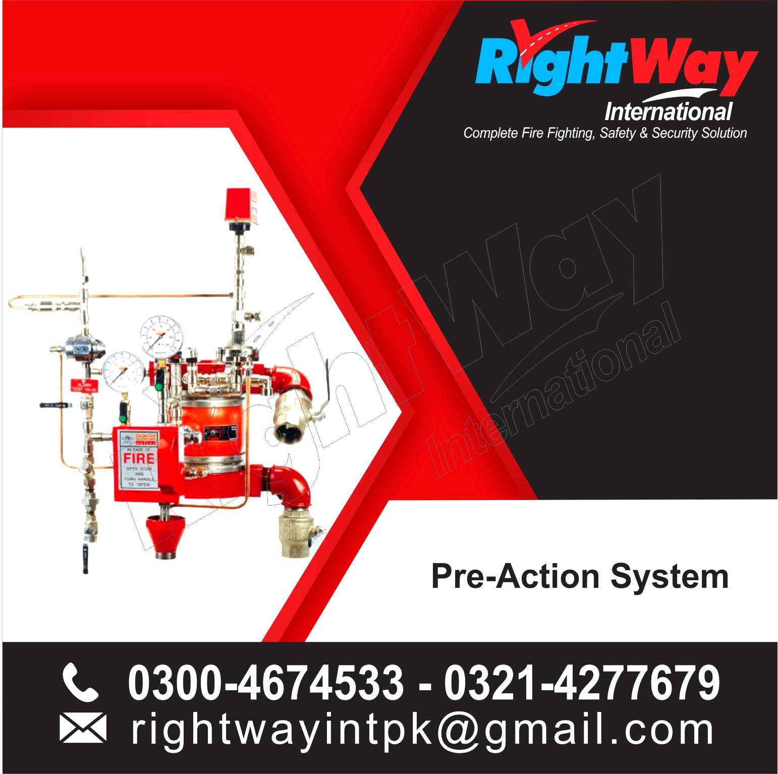Pre-Action Sprinkler System