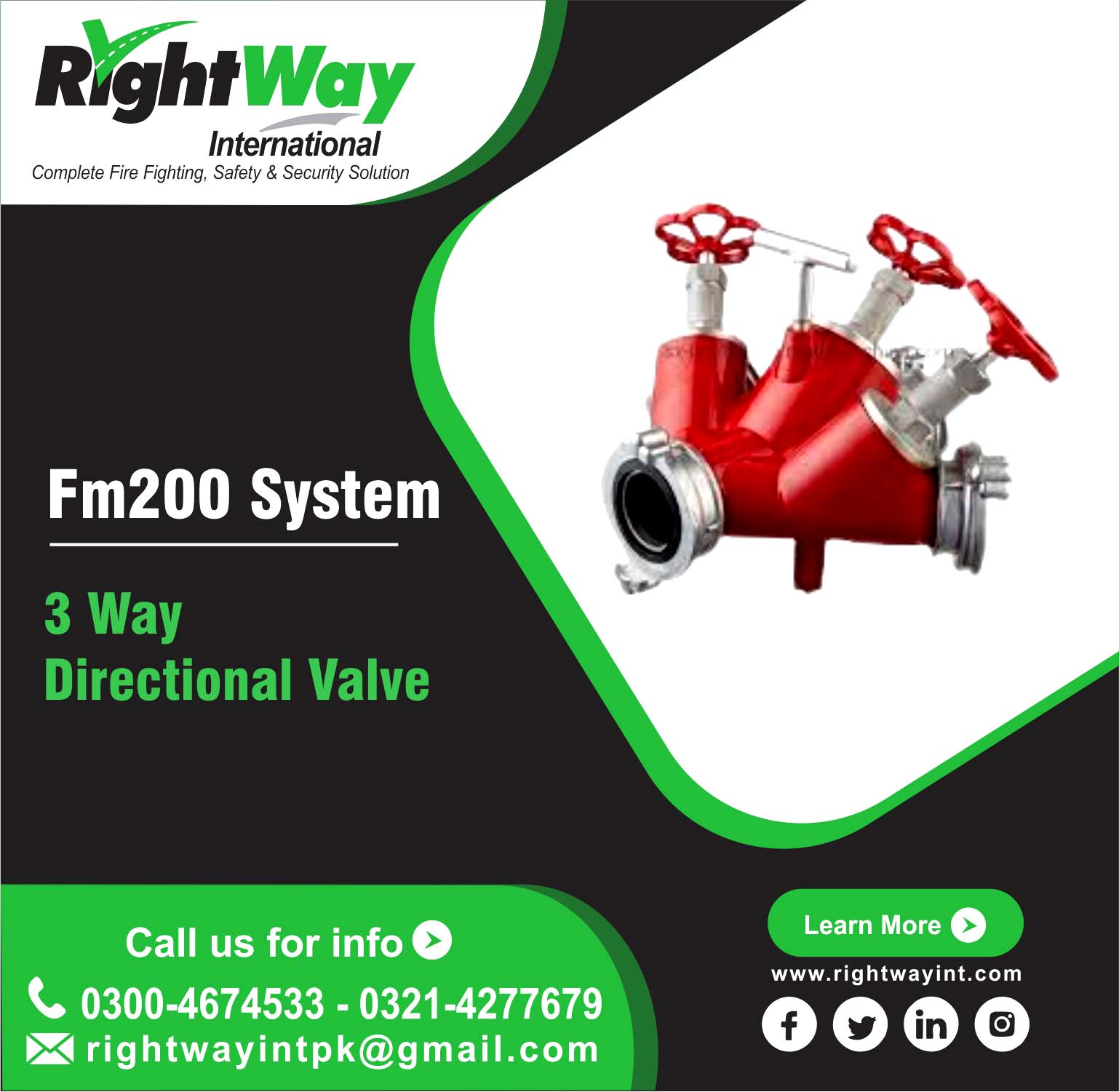 3 Way Directional Valve