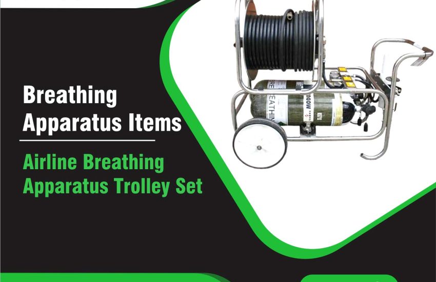 Airline Breathing Apparatus Trolley Set