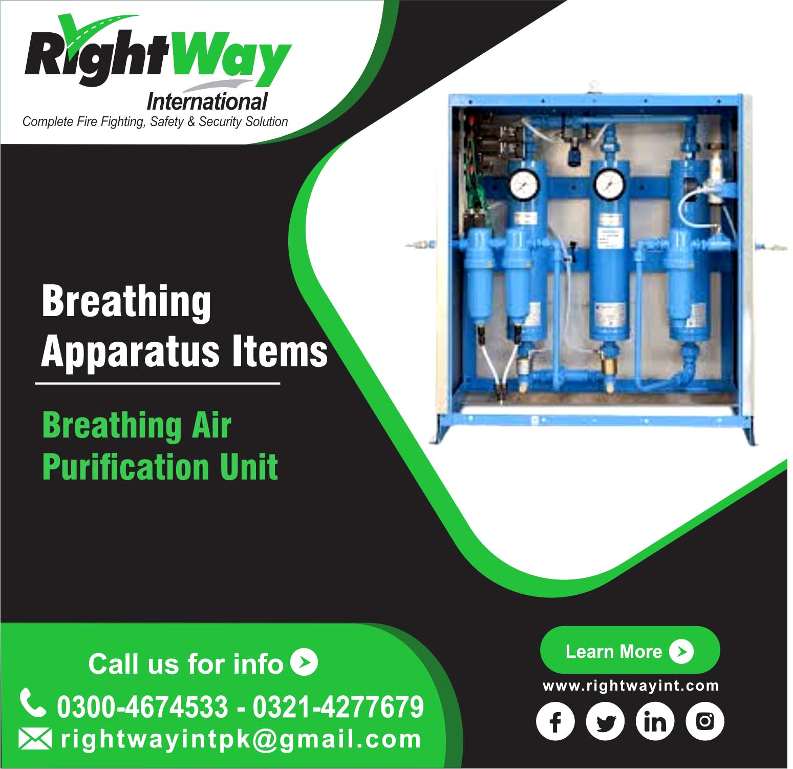 Breathing Air Purification Unit