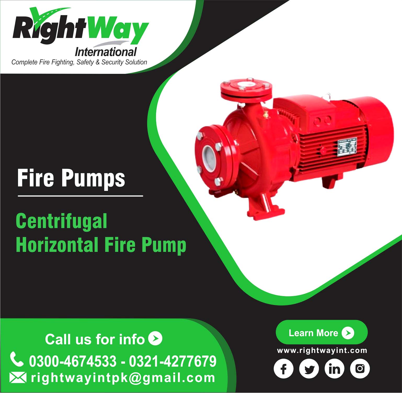 Centrifugal Horizontal Fire Pump