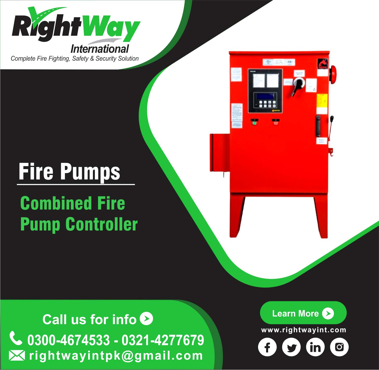 Combined Fire Pump Controller