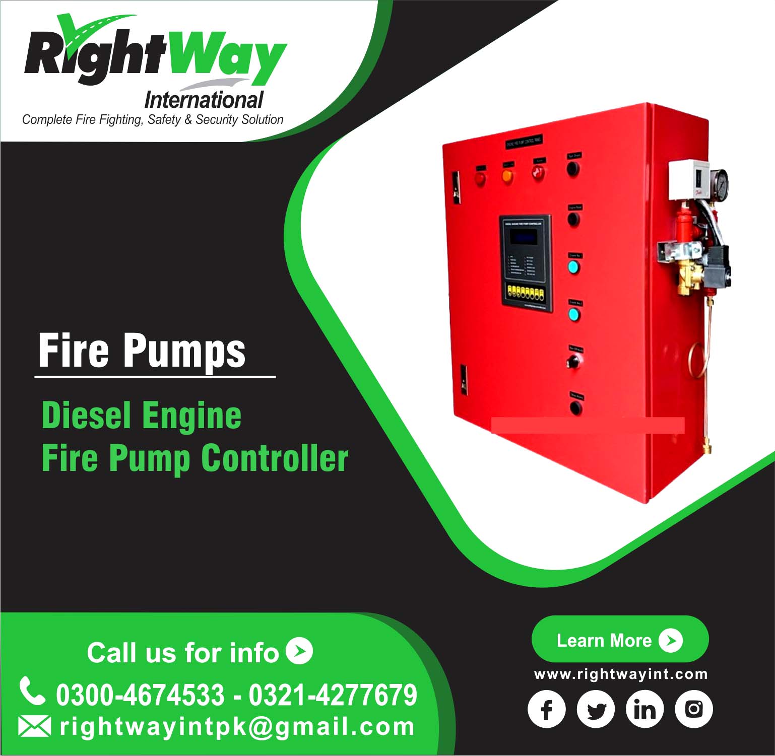 Diesel Engine Fire Pump Controller