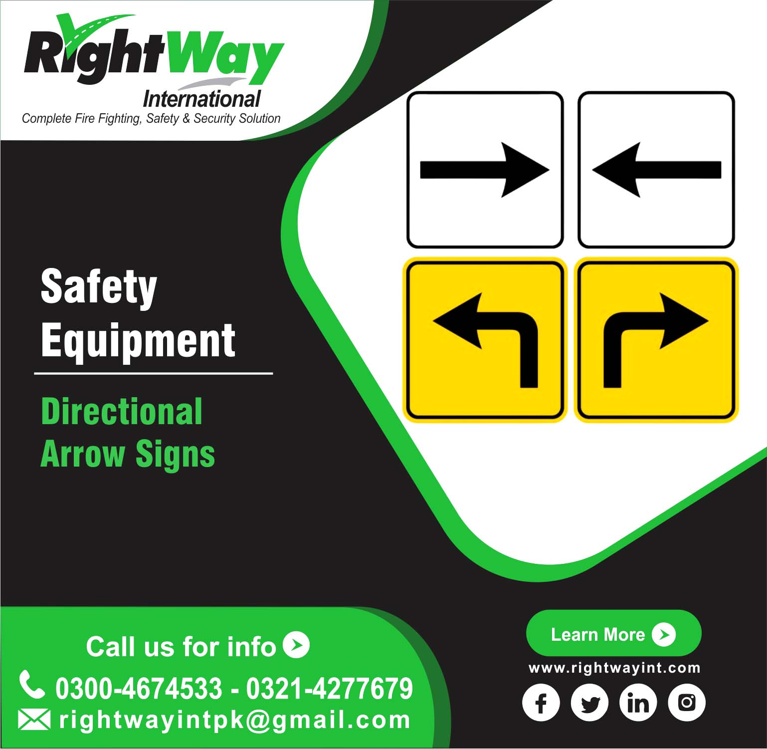 Directional Arrow Signs