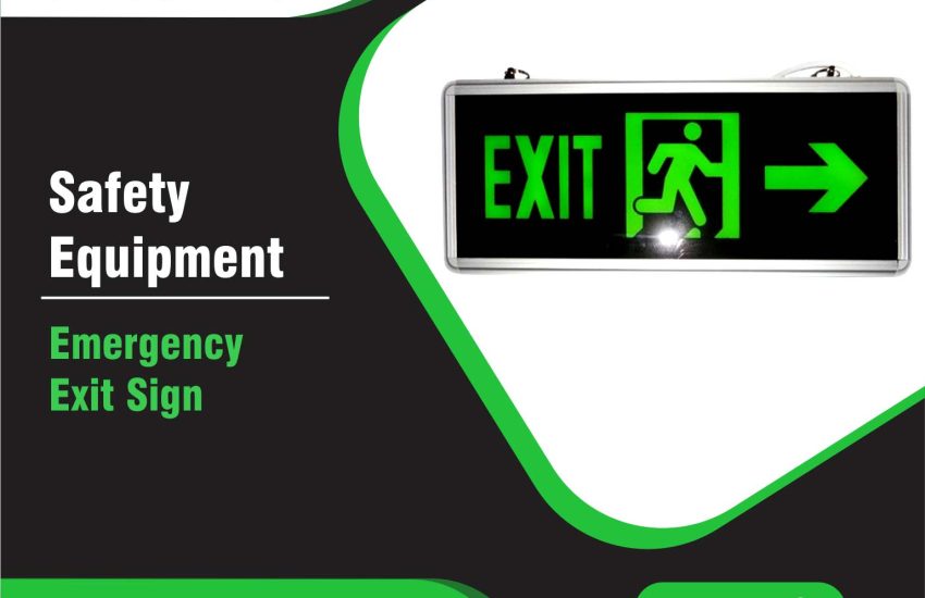 Emergency Exit Sign