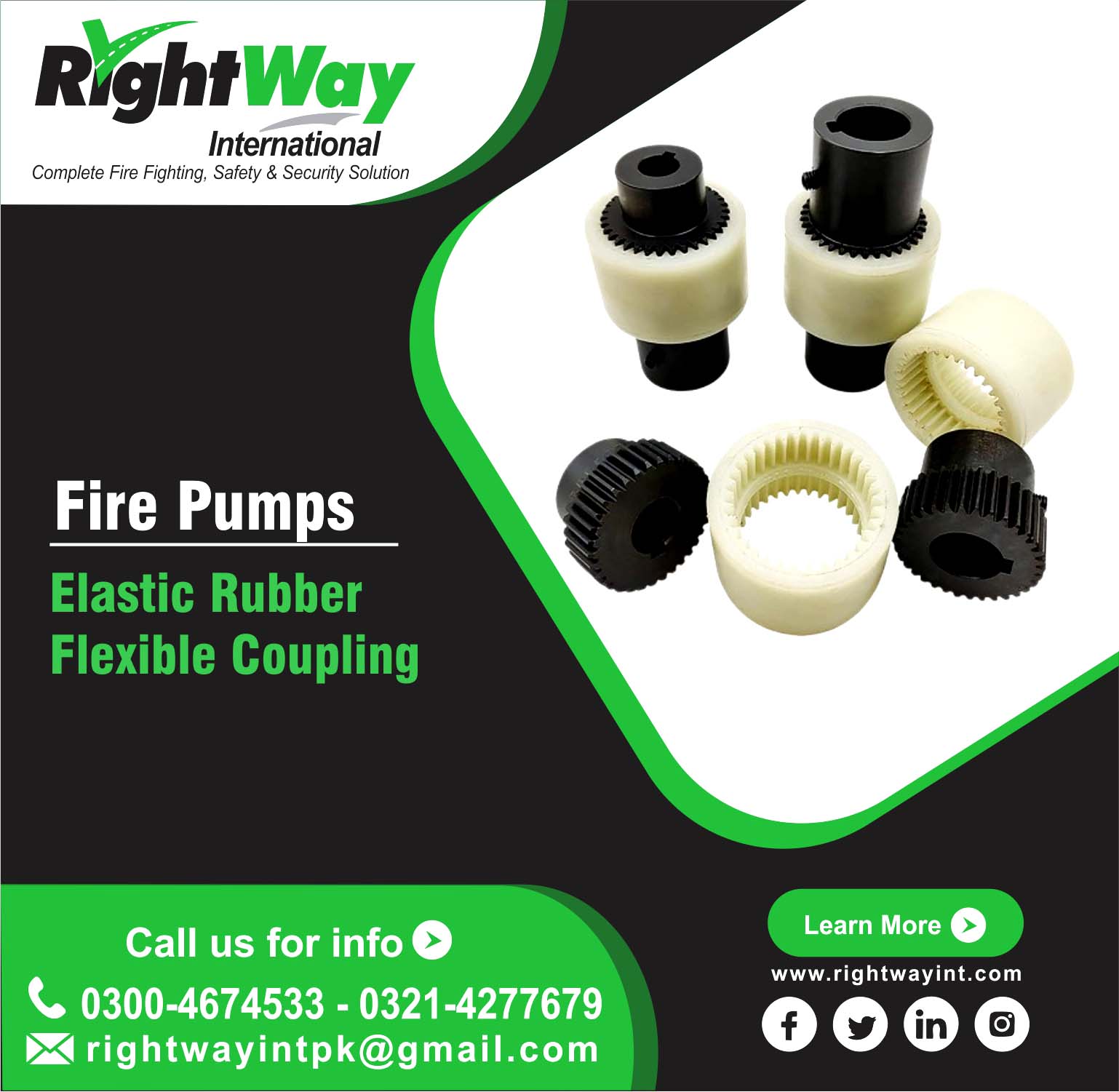 Elastic Rubber Flexible Coupling