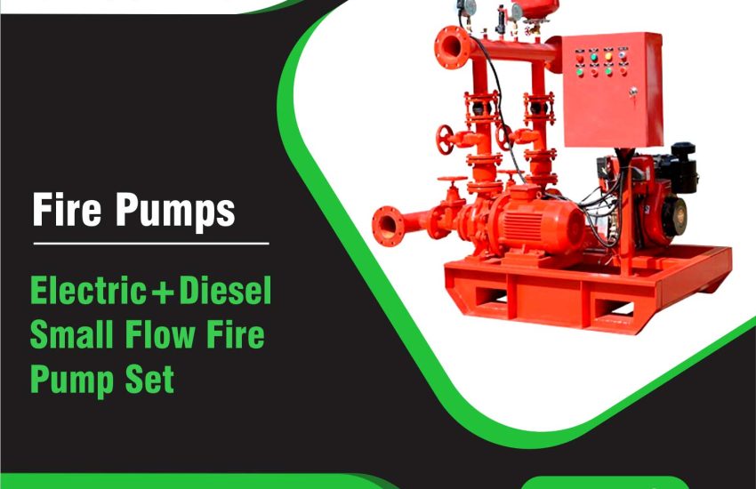 Electric+Diesel Small Flow Fire Pump Set