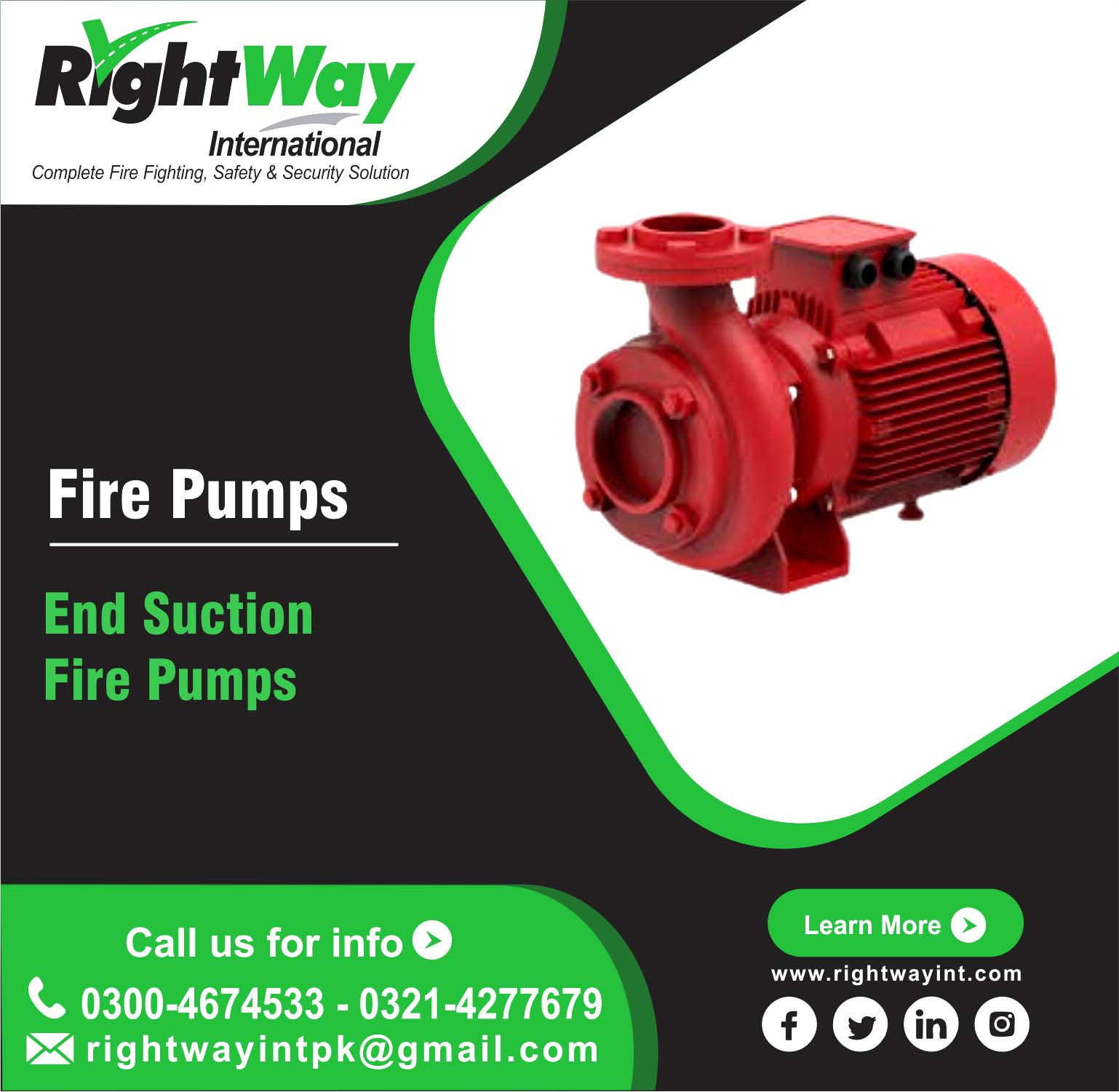 End Suction Fire Pumps