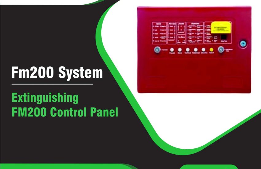 Extinguishing FM200 Control Panel
