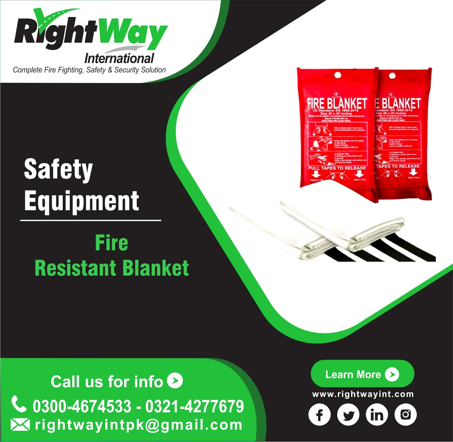 Fire Resistant Blanket