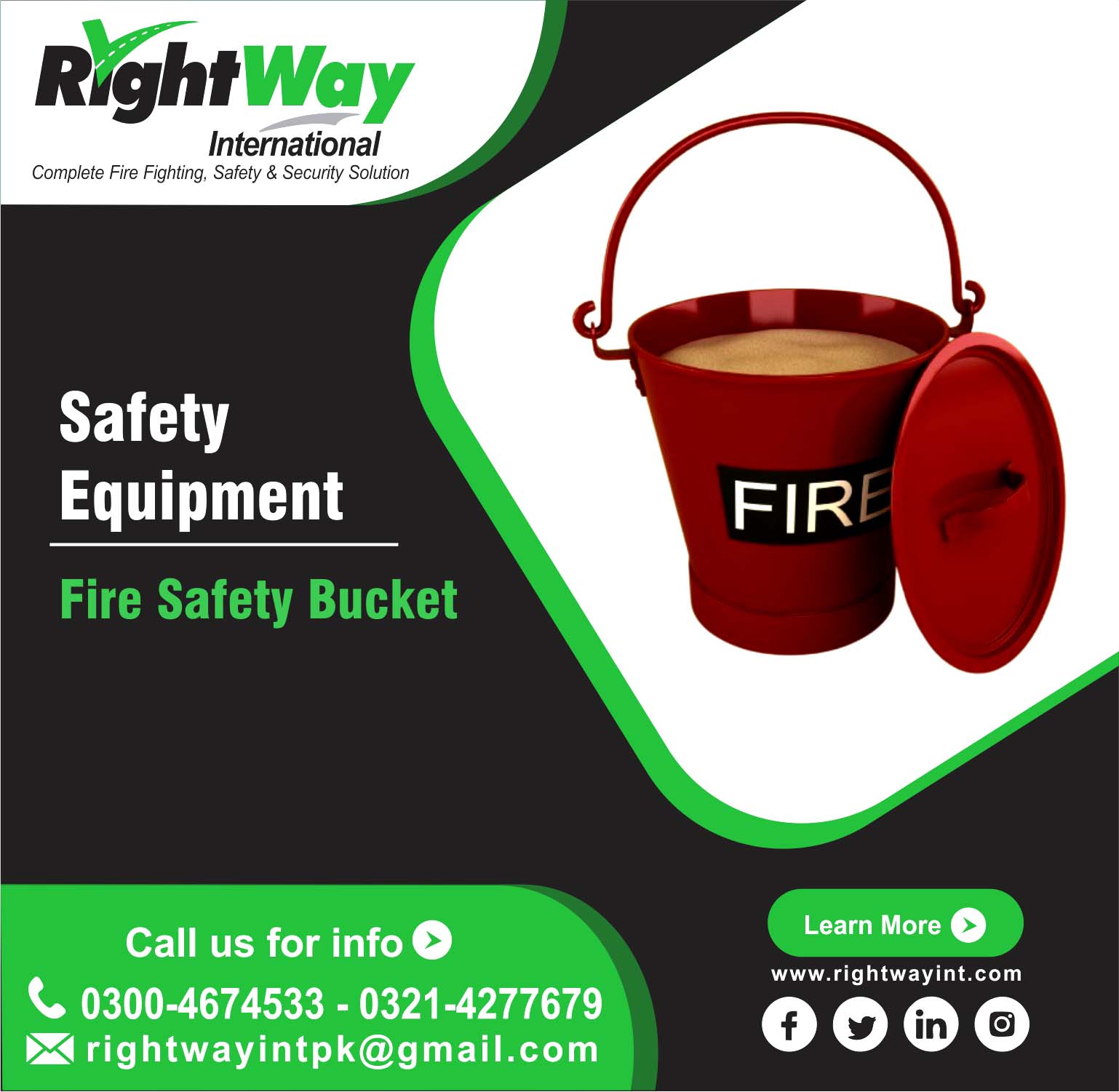 Fire Safety Bucket