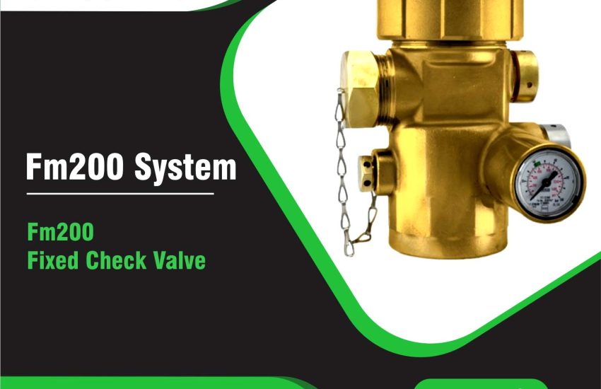 FM200 Fixed Check Valve