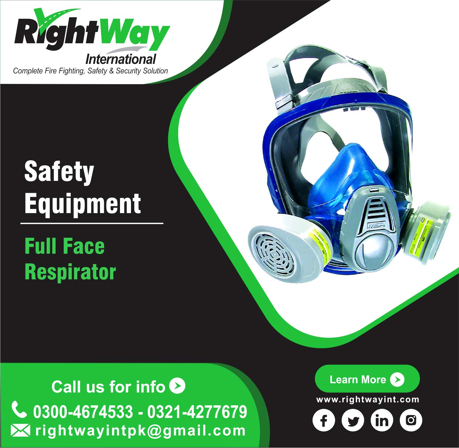 Full Face Respirator