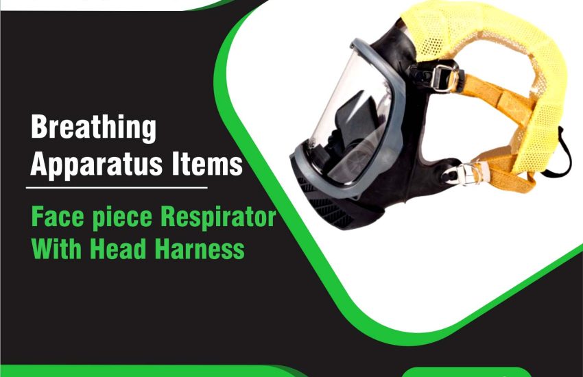 Face Piece Respirator With Head Harness
