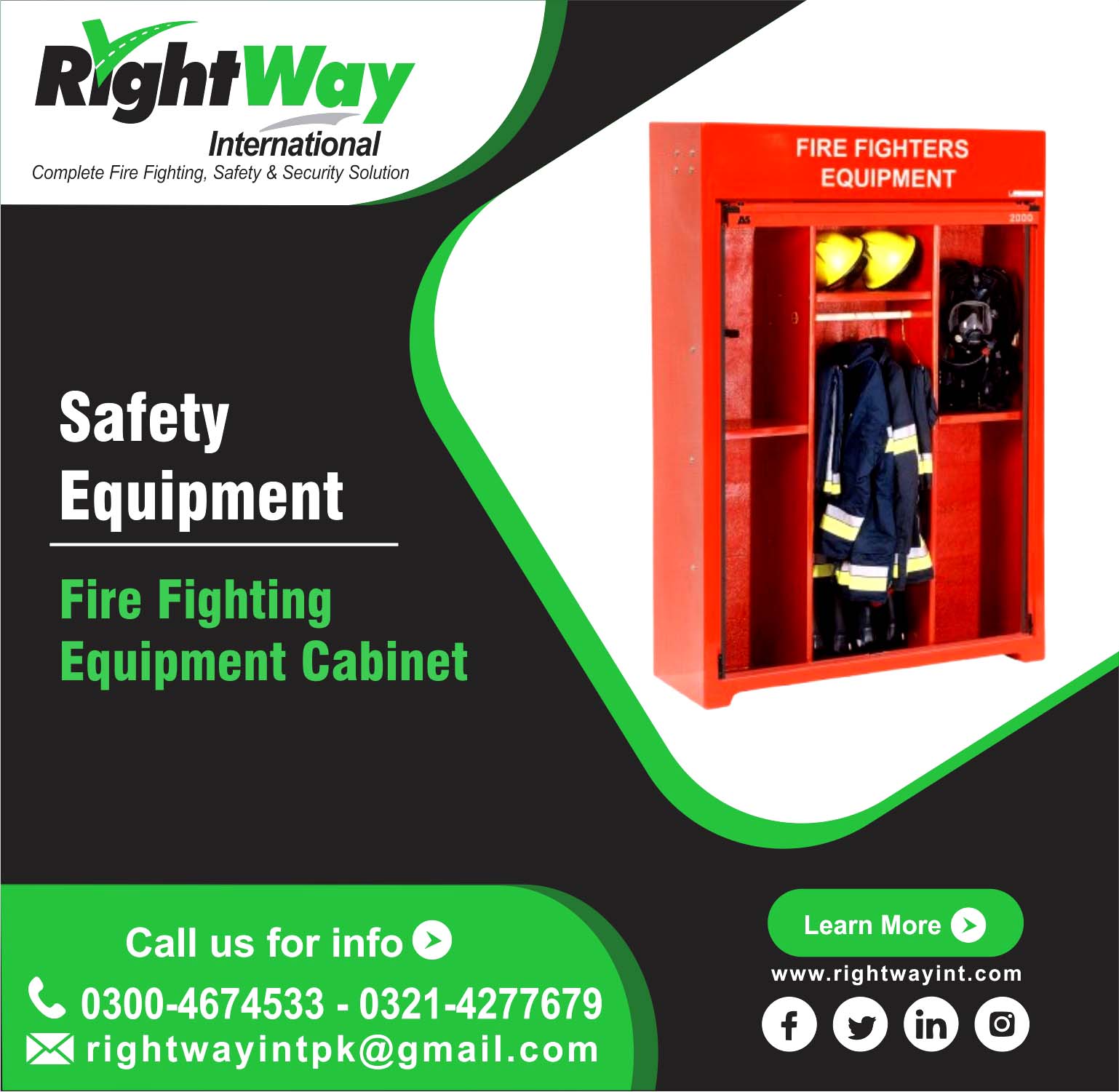 Fire Fighting Equipment Cabinet