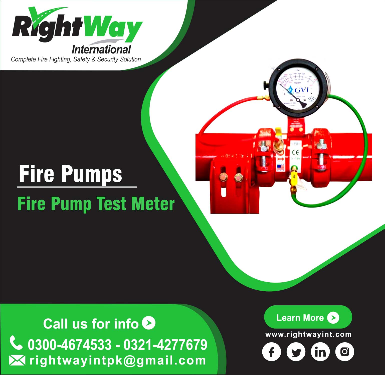 Fire Pump Test Meter