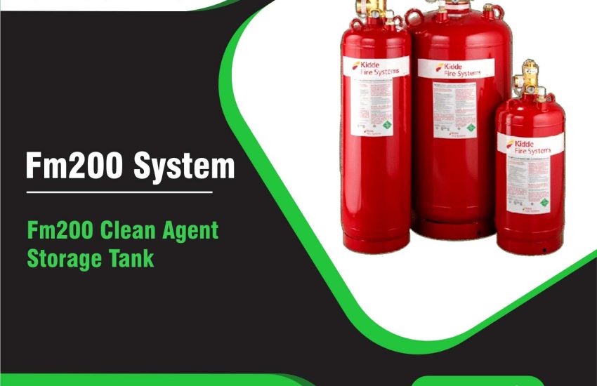 FM200 Clean Agent Storage Tank