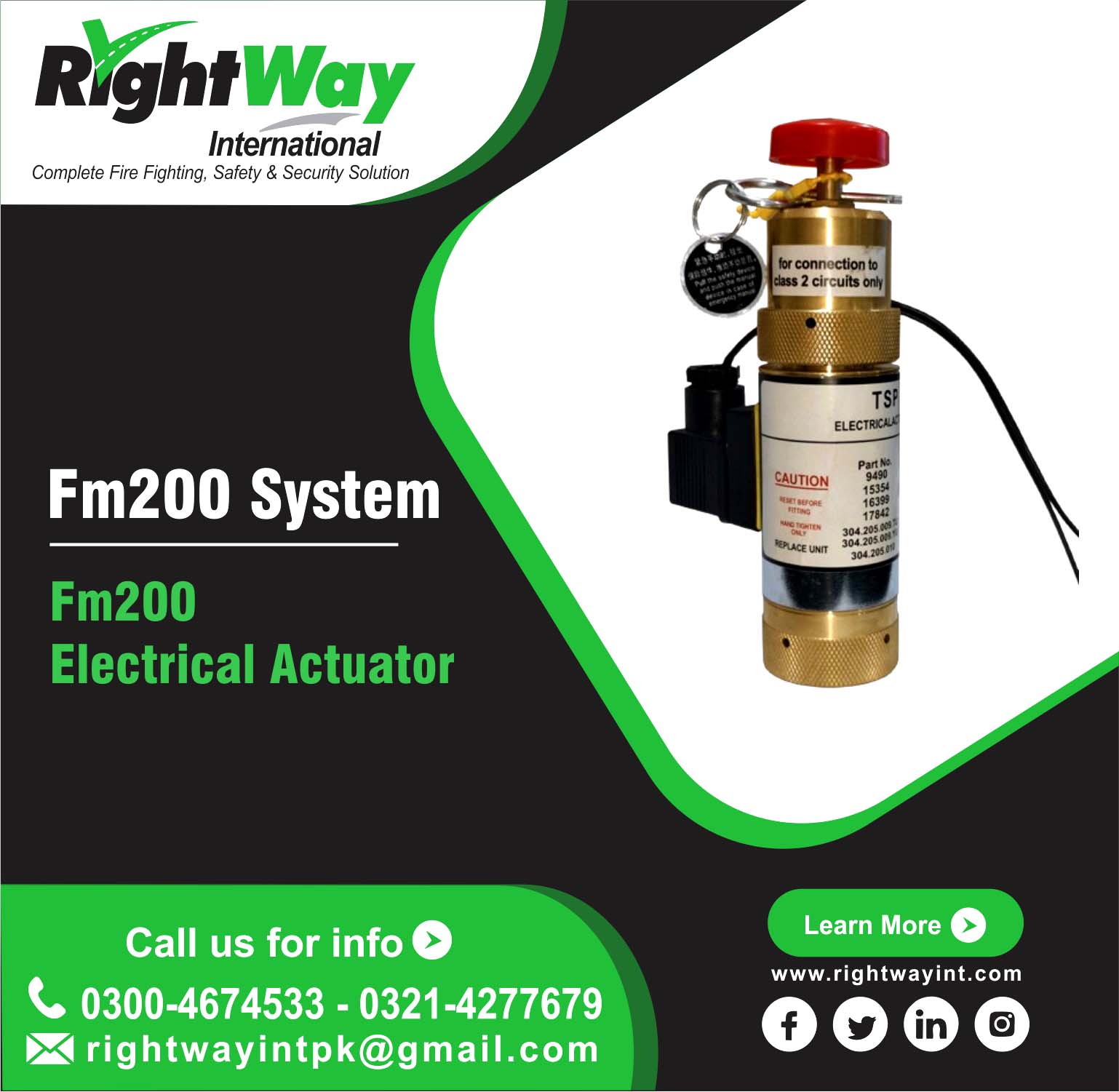 FM200 Electrical Actuator