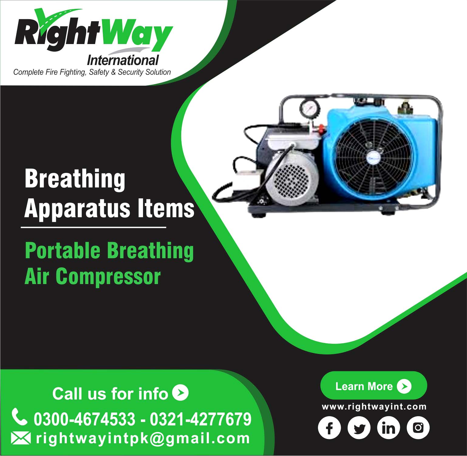 Portable Breathing Air Compressor