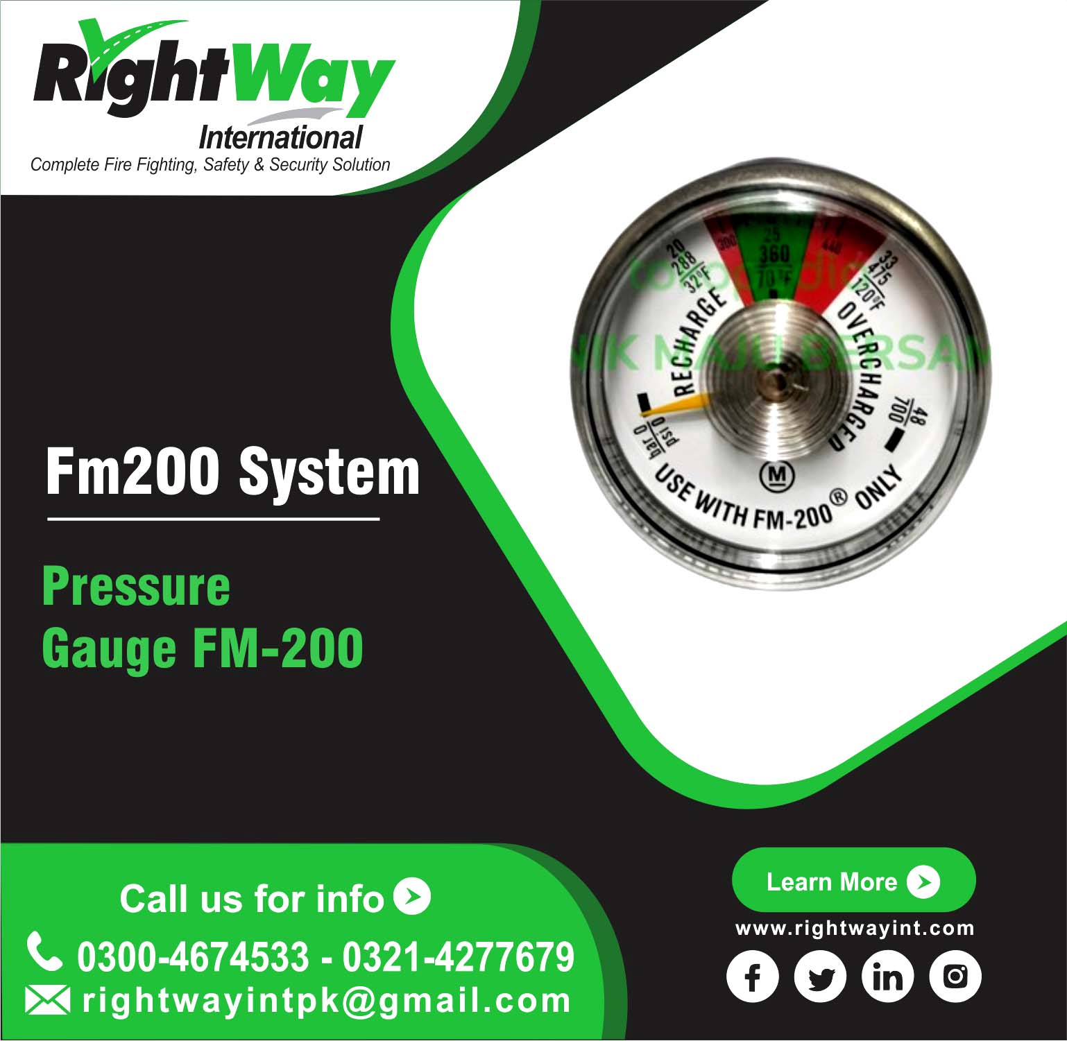 Pressure Gauge FM-200