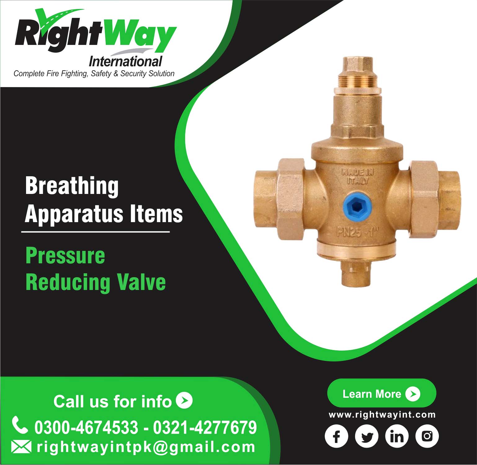 Pressure Reducing Valve