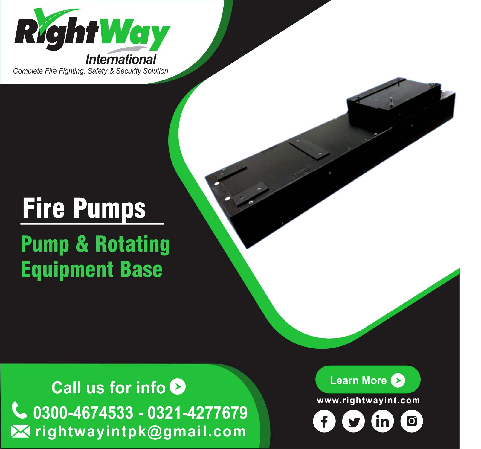 Pump & Rotating Equipment Base