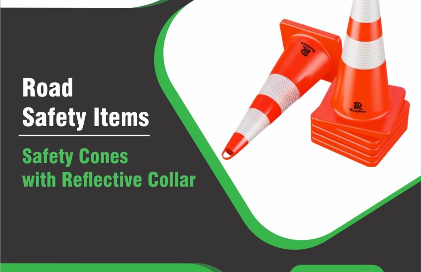 Safety Cones with Reflective Collar