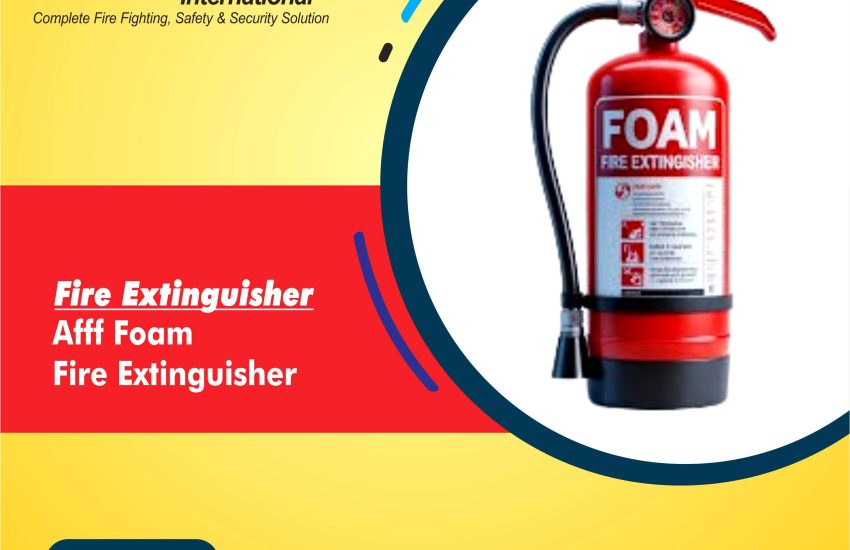 AFFF Foam Fire Extinguisher Uses