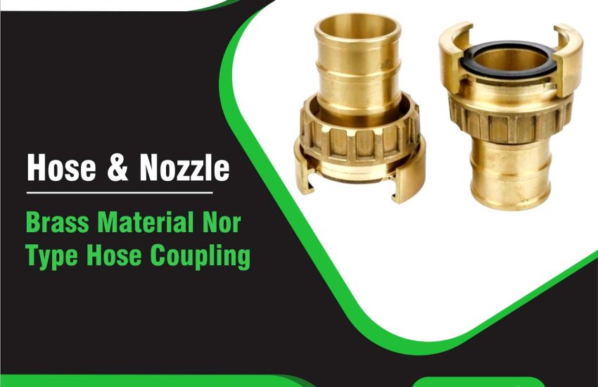 Brass Material Nor Type Hose Coupling