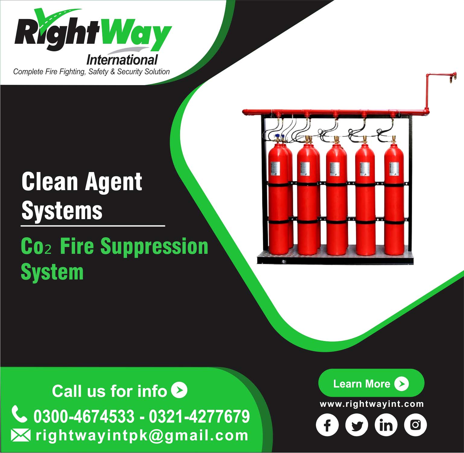CO₂ Fire Suppression System