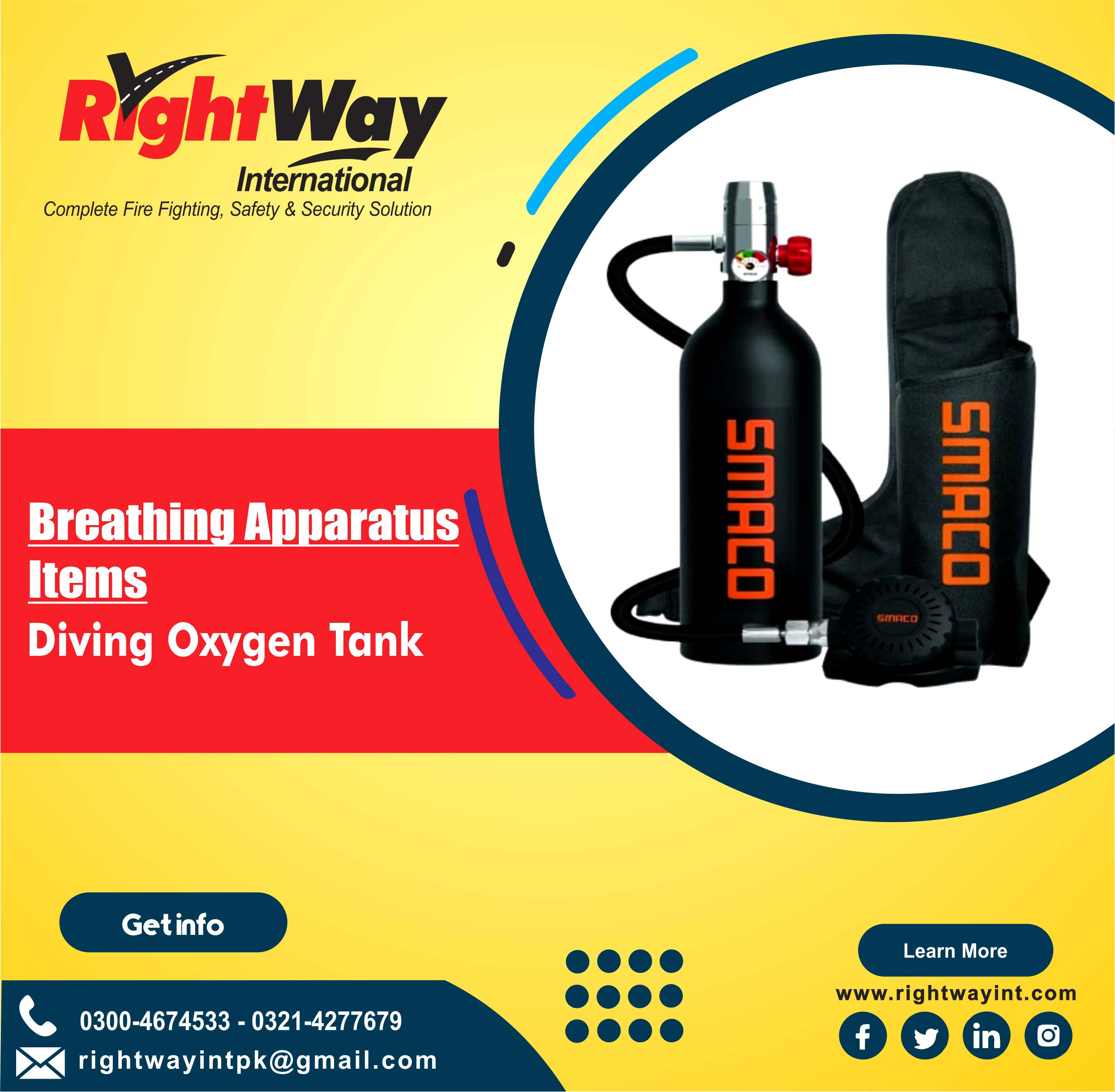 Diving Oxygen Tank