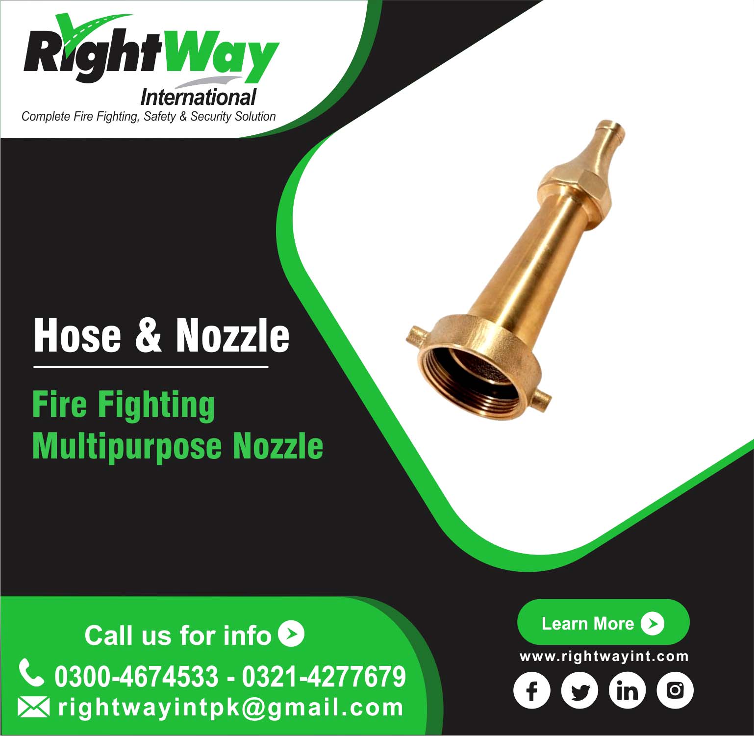 Fire Fighting Multipurpose Nozzle