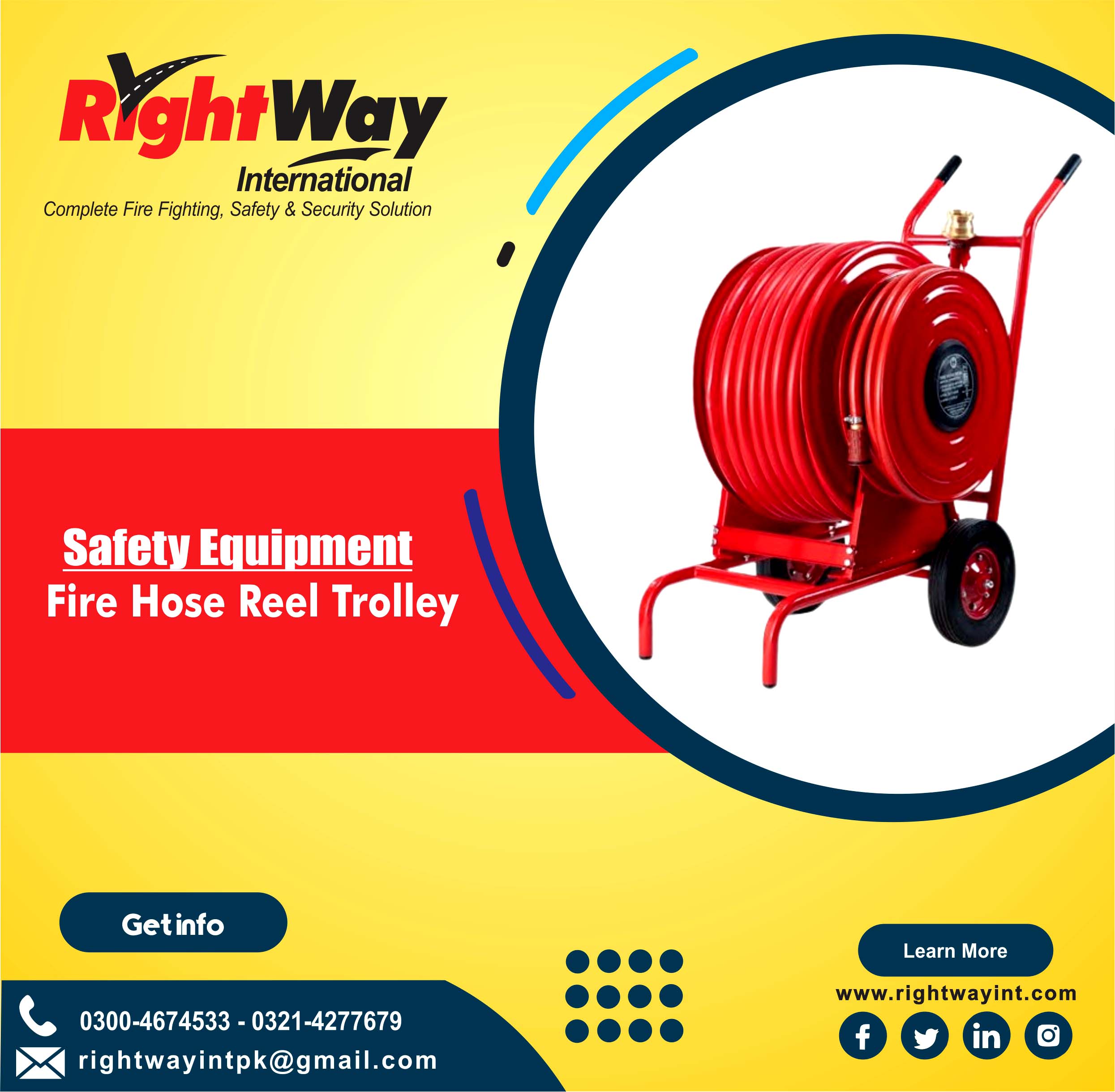 Fire Hose Reel Trolley