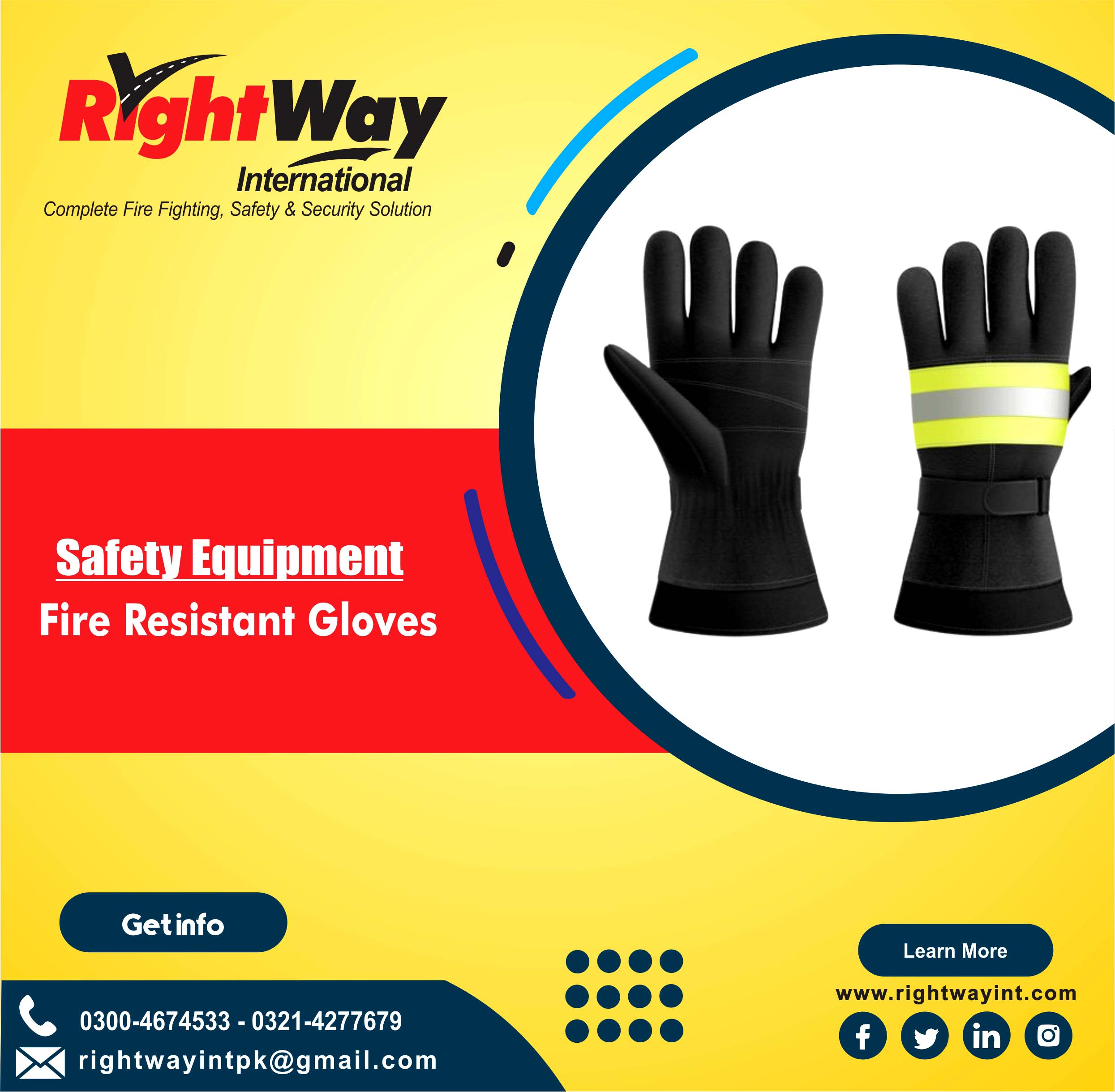 Fire Resistant Gloves