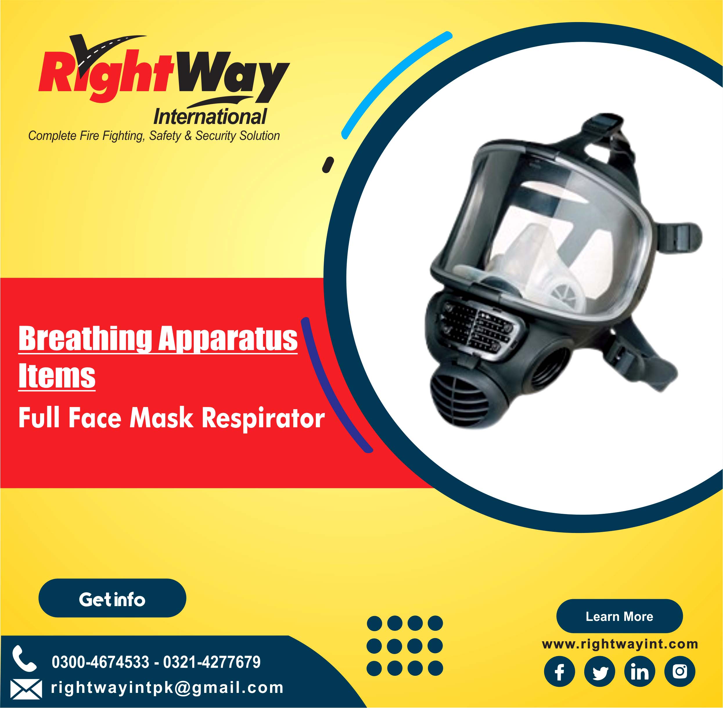 Full Face Mask Respirator