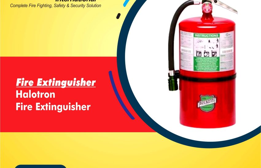 Halotron Fire Extinguisher Uses