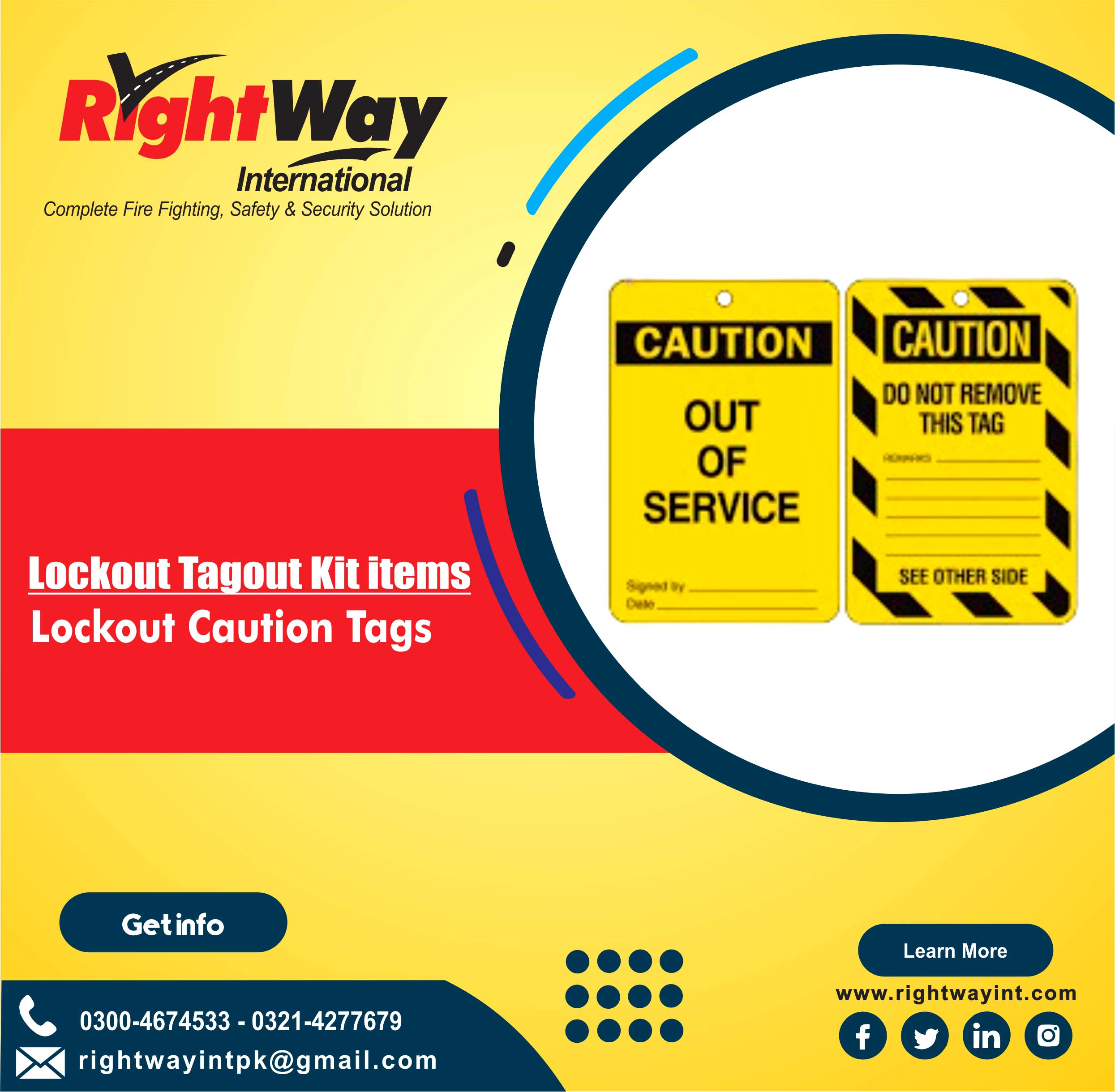 Lockout Caution Tags