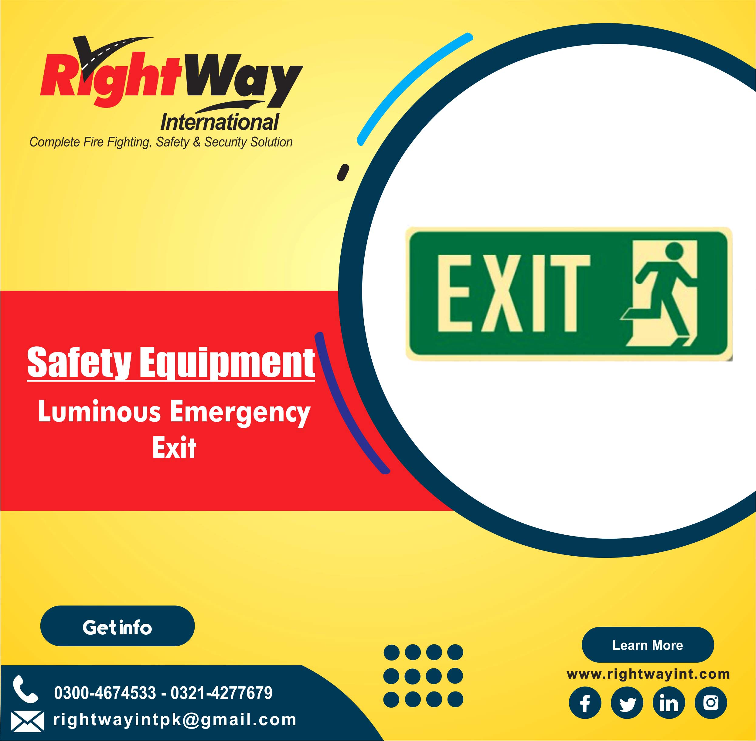 Luminous Emergency Exit