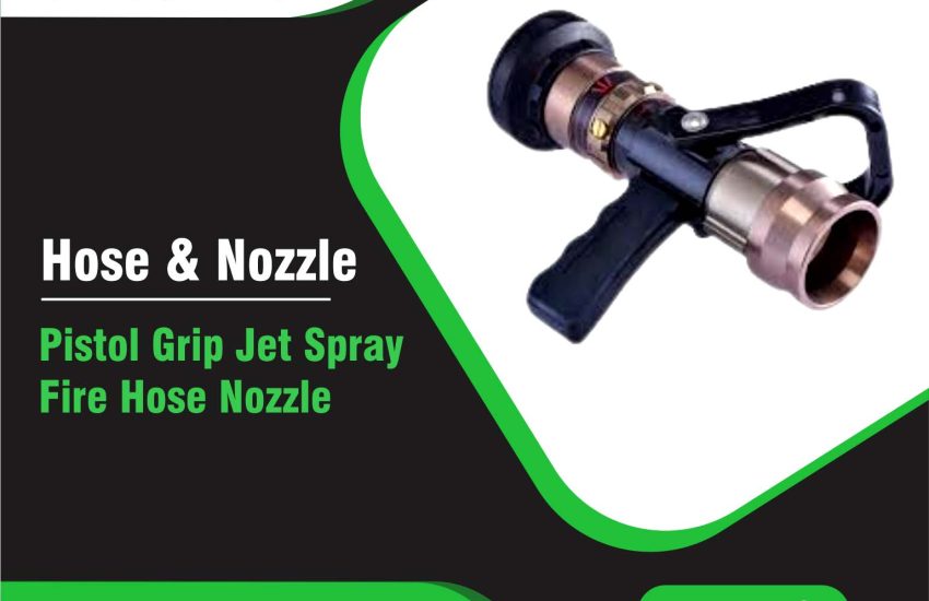 Pistol Grip Jet Spray Fire Hose Nozzle