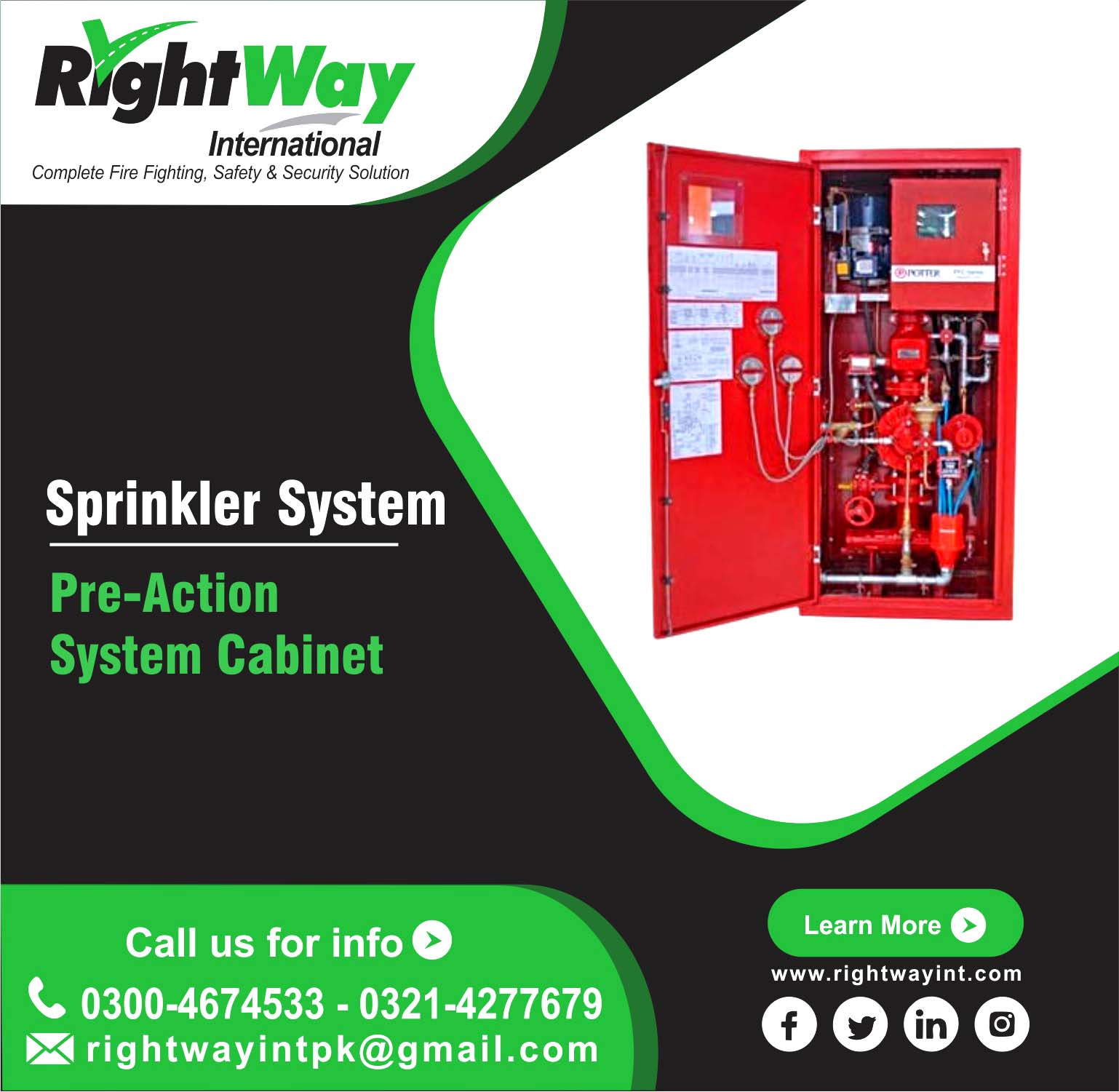 Pre-Action System Cabinet