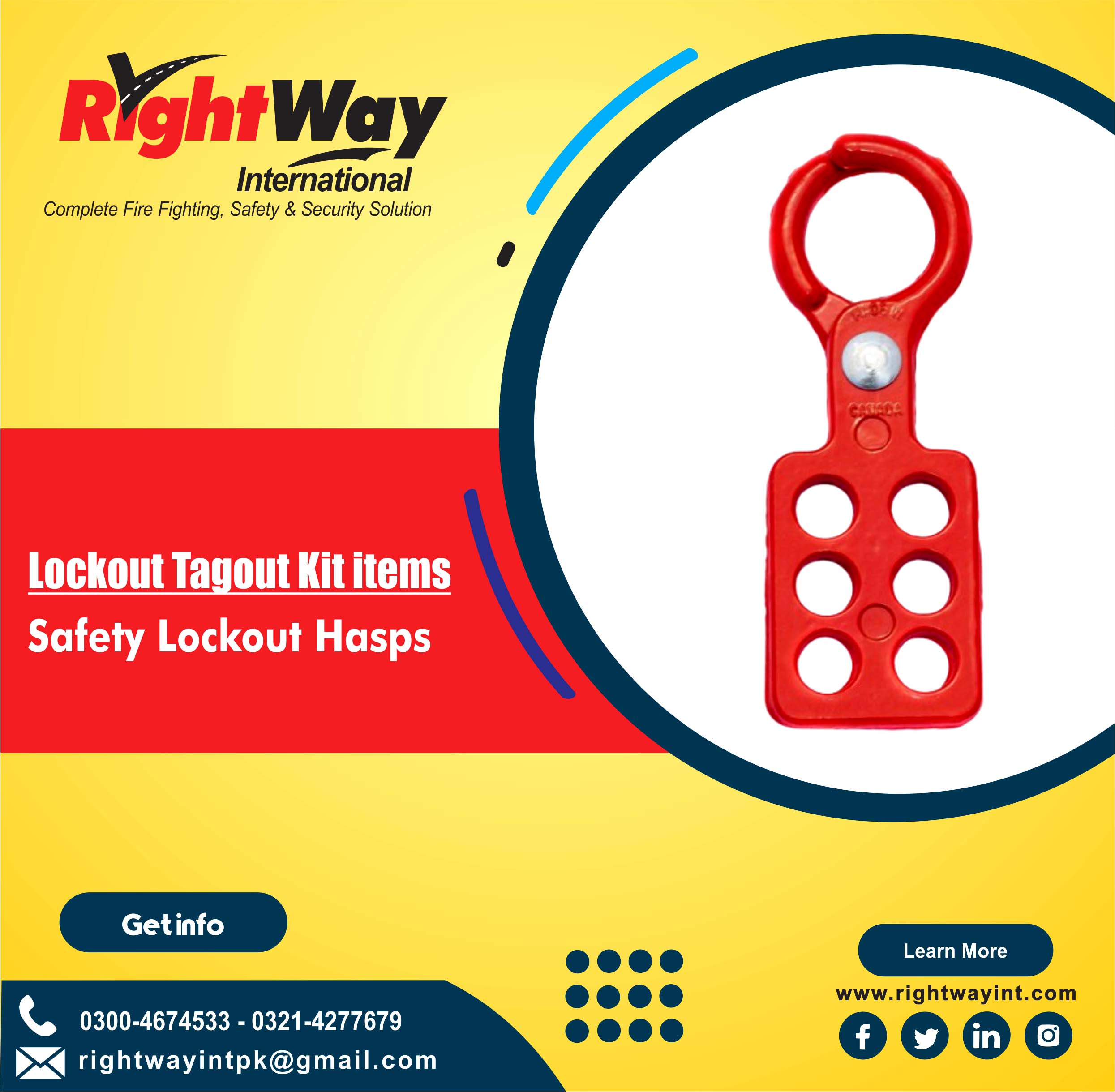 Safety Lockout Hasps