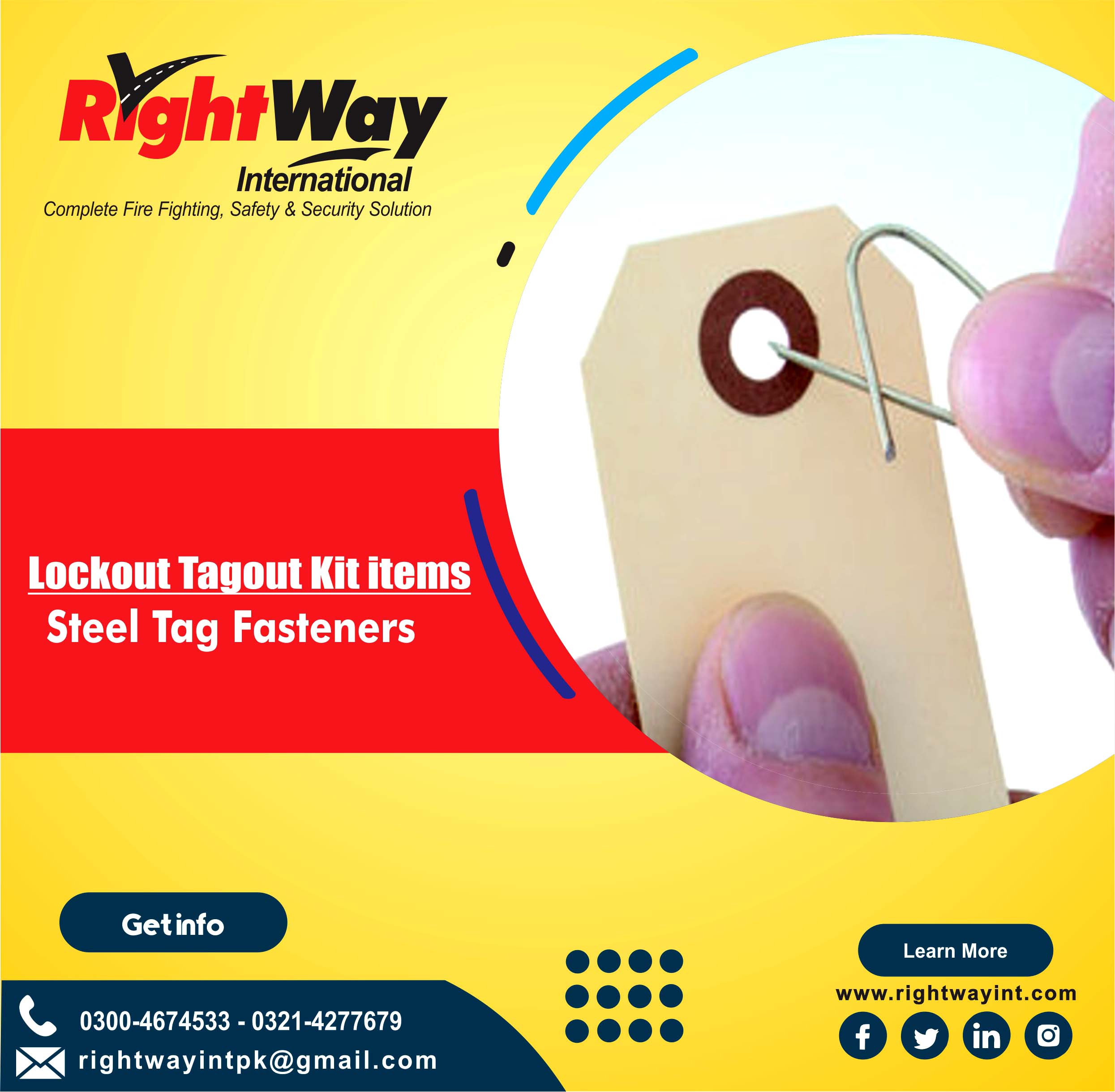 Steel Tag Fasteners