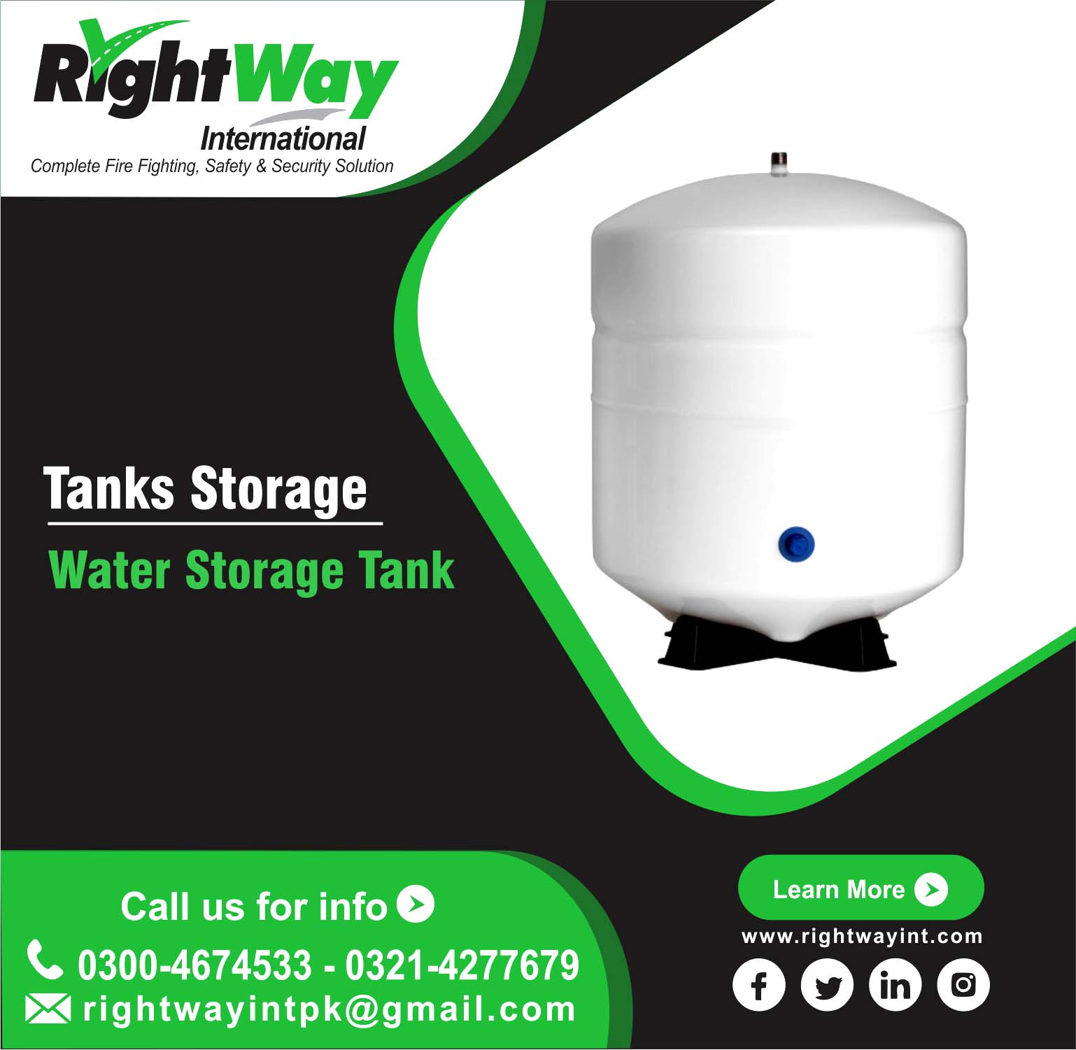 Water Storage Tank