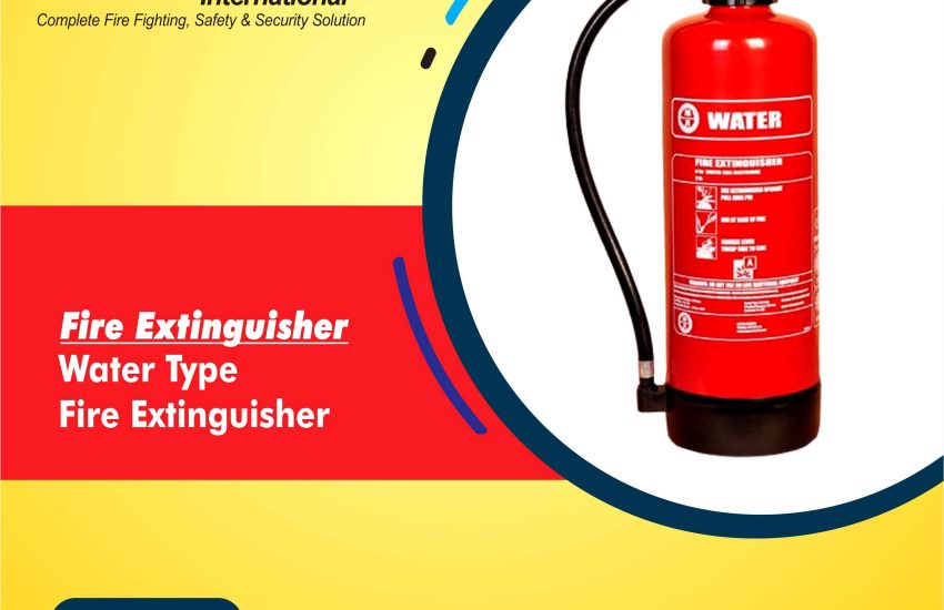 Water Type Fire Extinguisher Uses